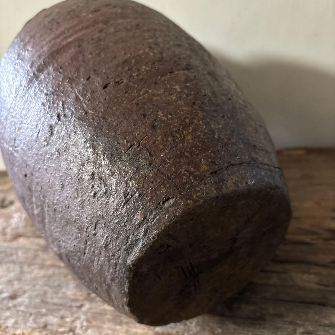 古備前種壺　三耳壺　室町時代〜　骨董　アンティーク　検:秦秀雄　白洲正子 李朝