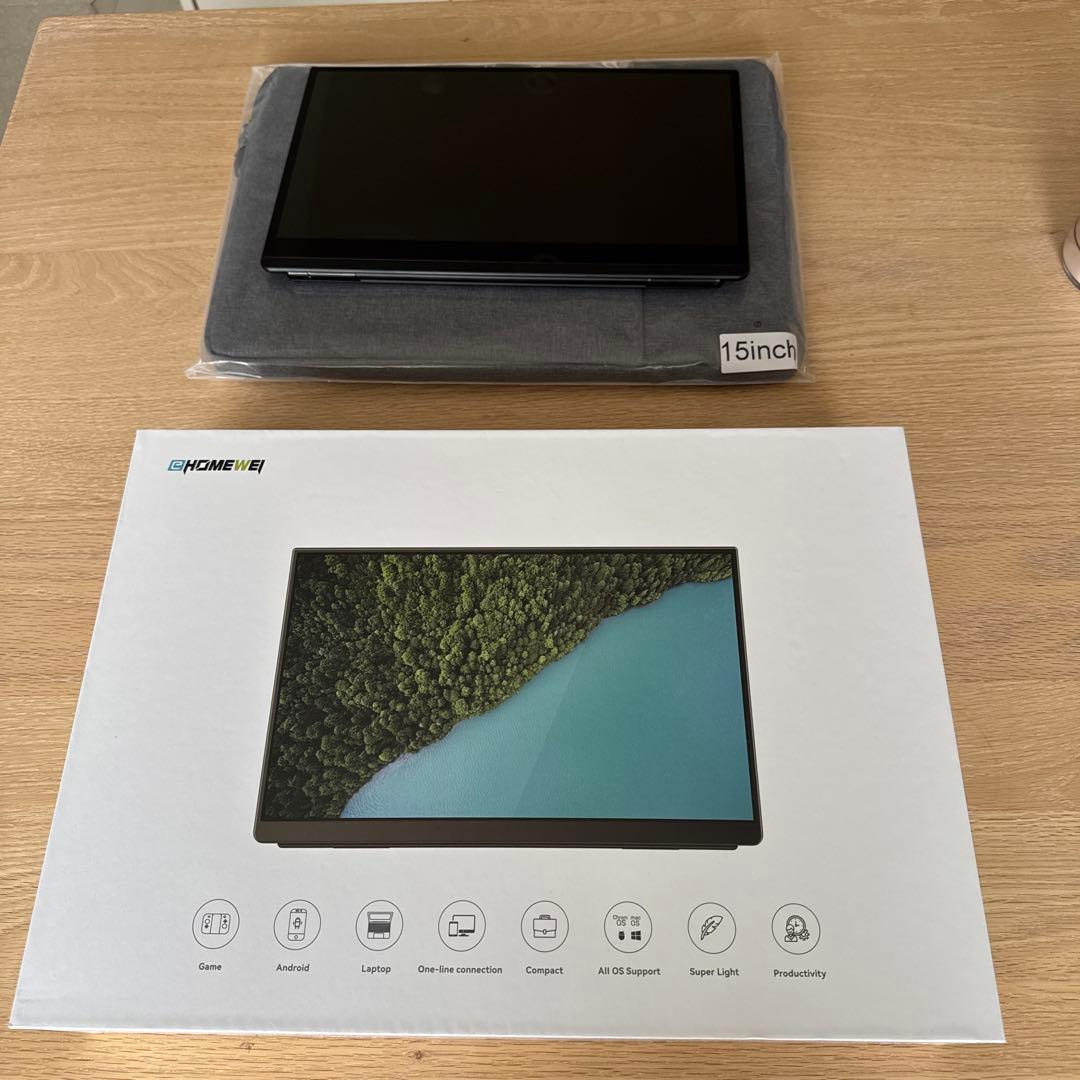 モバイルモニター EWEI 4k 有機EL OLED 13.3インチ