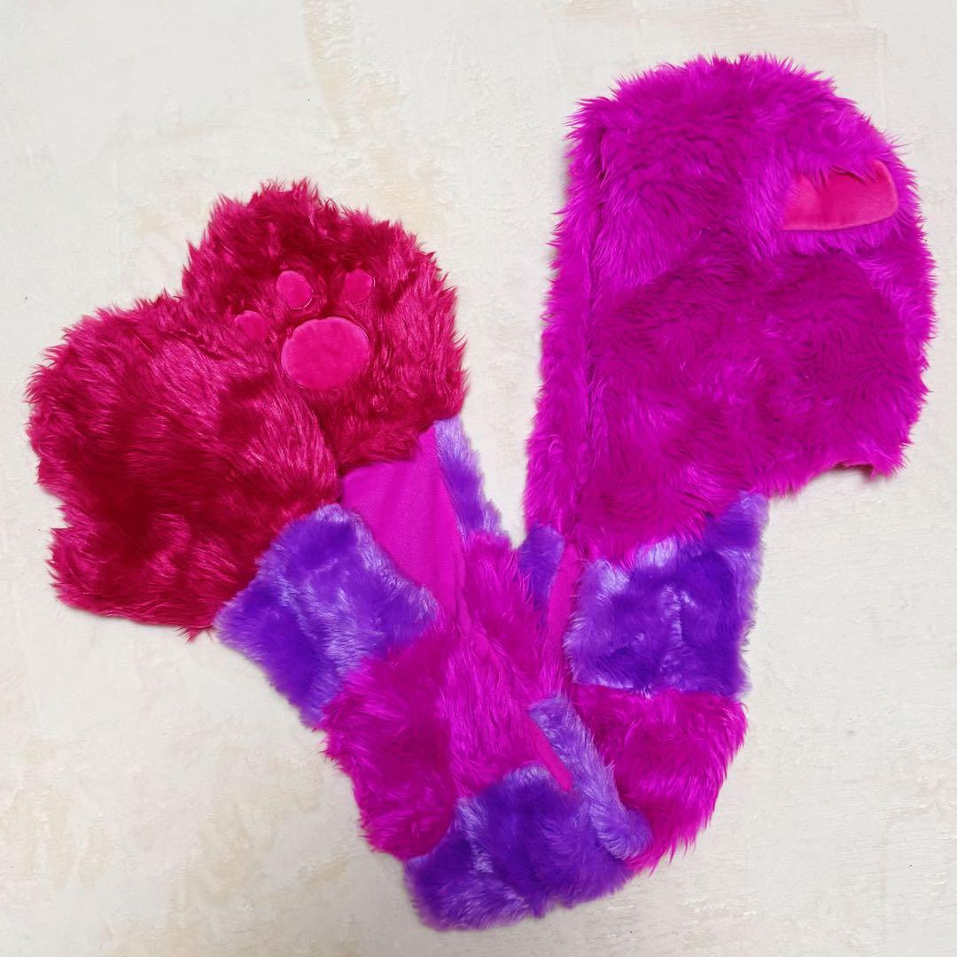 ディズニー チシャ猫 マフラーキャップ