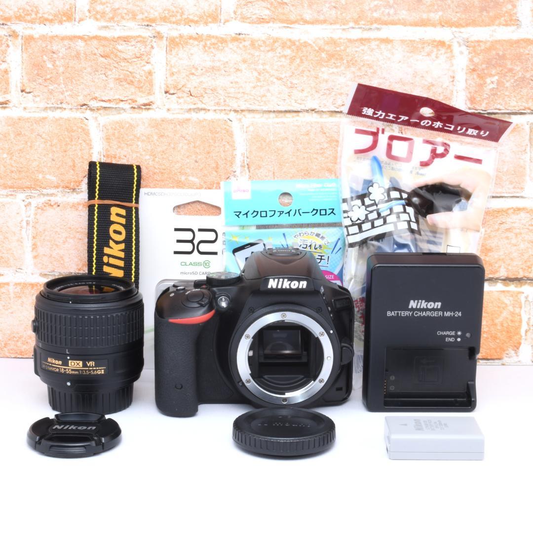 高画質✨Nikon D5500✨デジタル一眼レフ✨Wi-Fiでスマホ転送◎