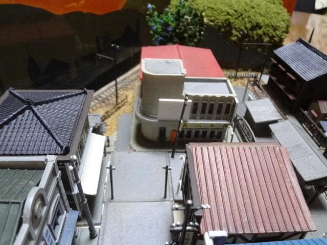 完成品 Nゲージ鉄道模型 昭和の鉄道模型をつくる レイアウト　ジオラマ　ジオコレ