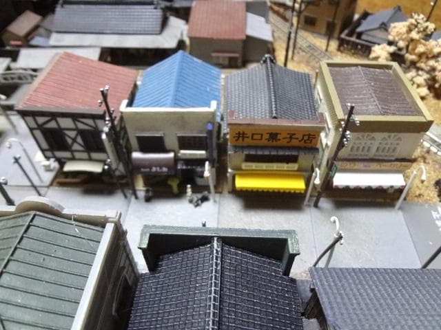 完成品 Nゲージ鉄道模型 昭和の鉄道模型をつくる レイアウト　ジオラマ　ジオコレ