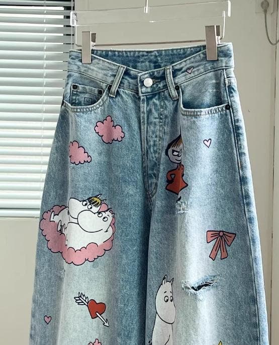 ACNE STUDIOS MOOMIN コラボ ジーンズ 美品 S