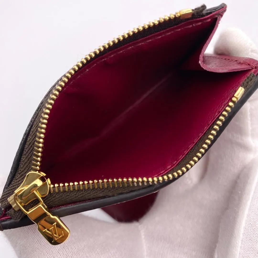 ルイヴィトン モノグラム ポルトフォイユ ゾエ フューシャ 三つ折り財布