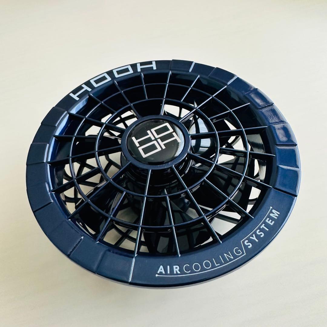 平日即日発送HOOH28Vバッテリー水で洗えるファンセットパールネイビー