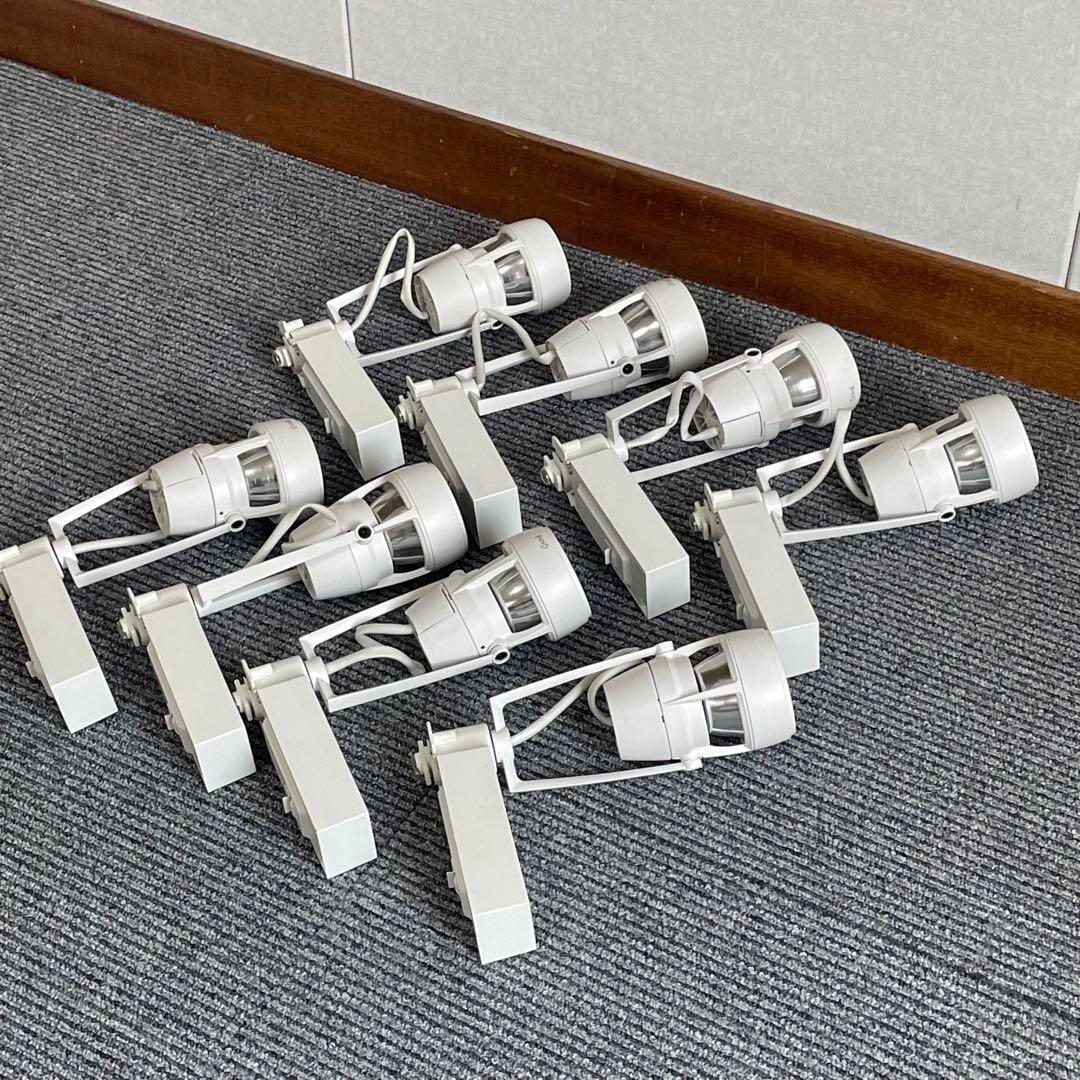 遠藤照明　スポットライト　ダクトレール用　8点　LED 2017年製