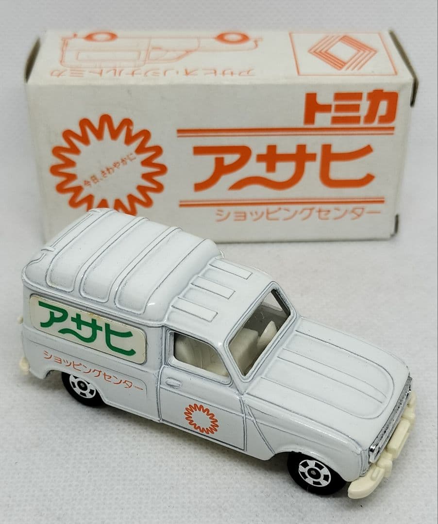 《青箱トミカF12-2-6》アサヒ特注超レア【ルノーフルゴネット】未使用美品