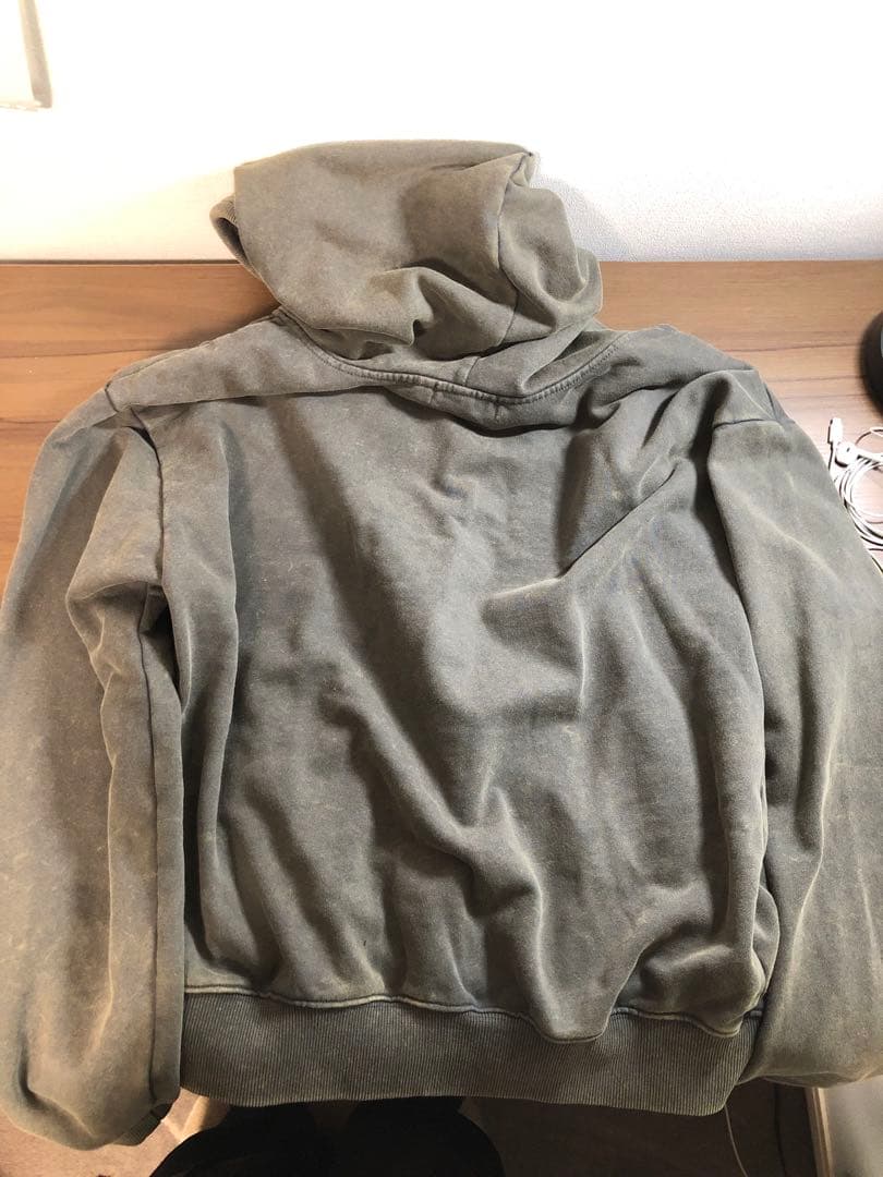 トップス HIROKI TSUZUKI FULL ZIP HOODIE CHARCOAL