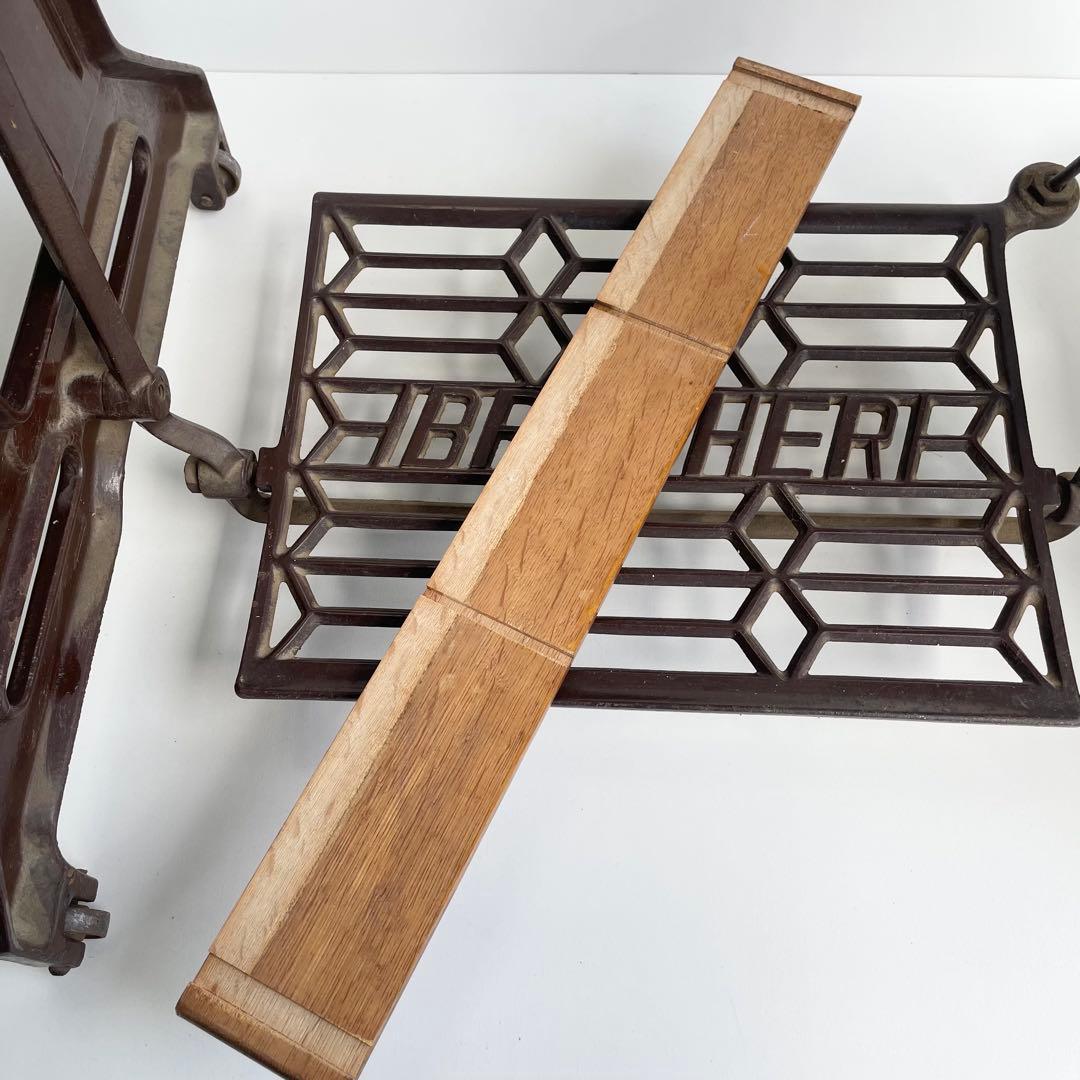 BROTHER アンティークミシン ヴィンテージ 鉄脚 レトロ DIY テーブル