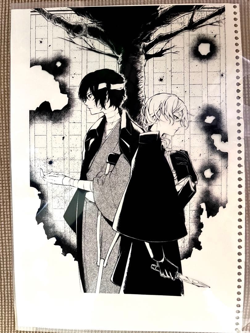 文豪ストレイドッグス 中也記念館コラボ クリアファイル