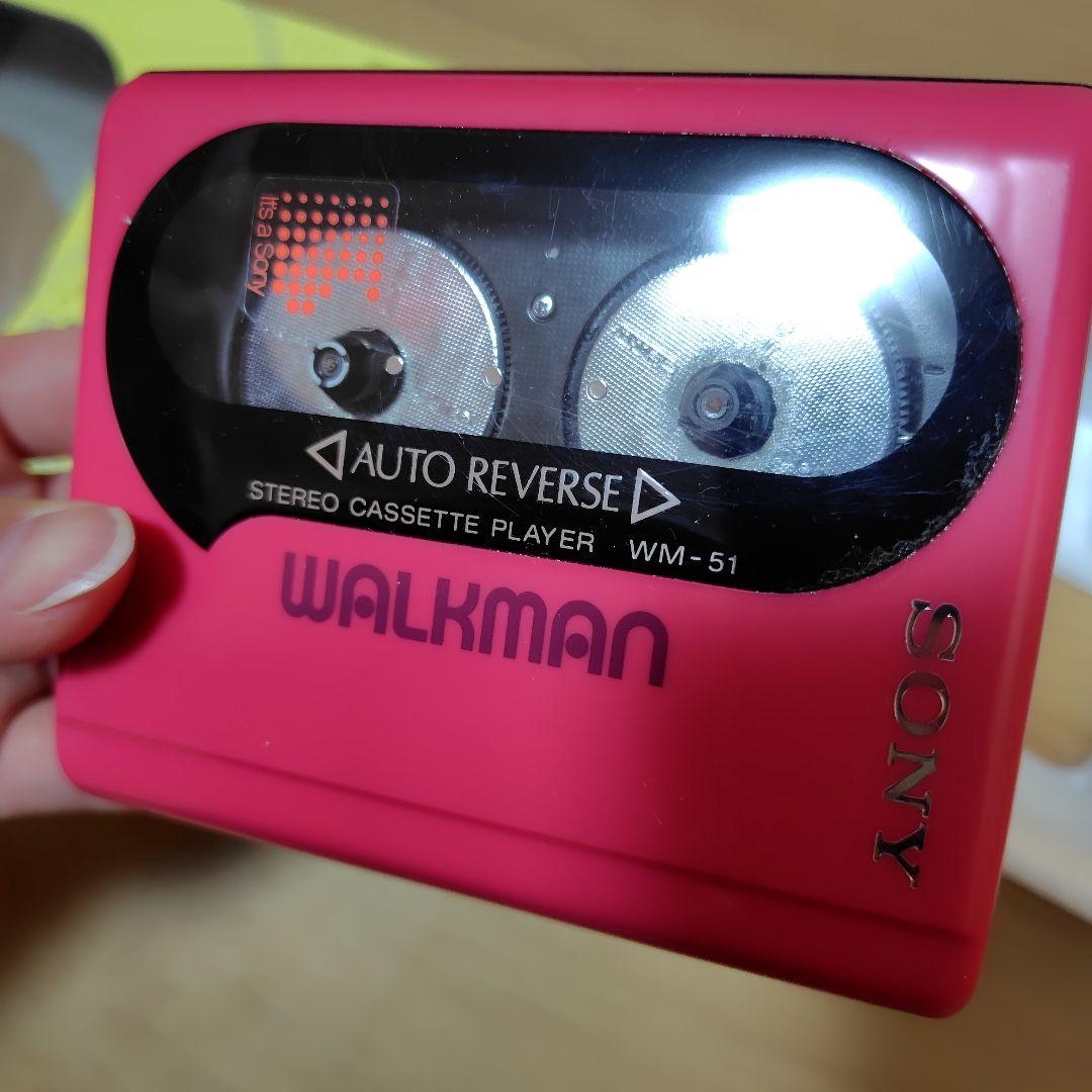 SONY ウォークマン WM-51 ピンク