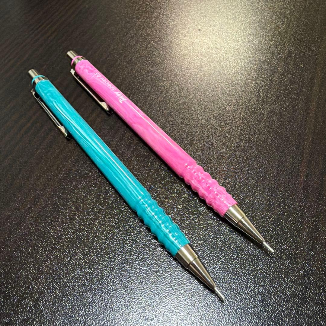未使用　ロットリング　ティッキースペシャル　ターコイズ&ピンク　マーブル2本