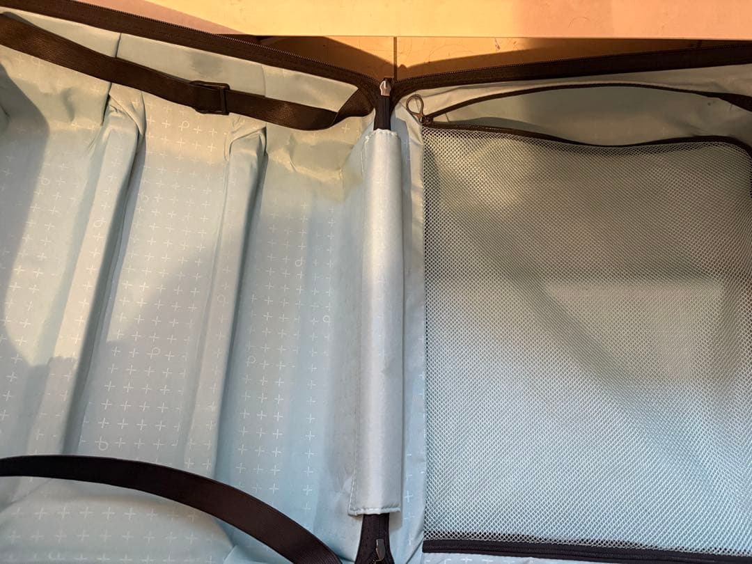 TSAロック付き ProtecA ブラックキャリーケース(40L 機内持込可能)