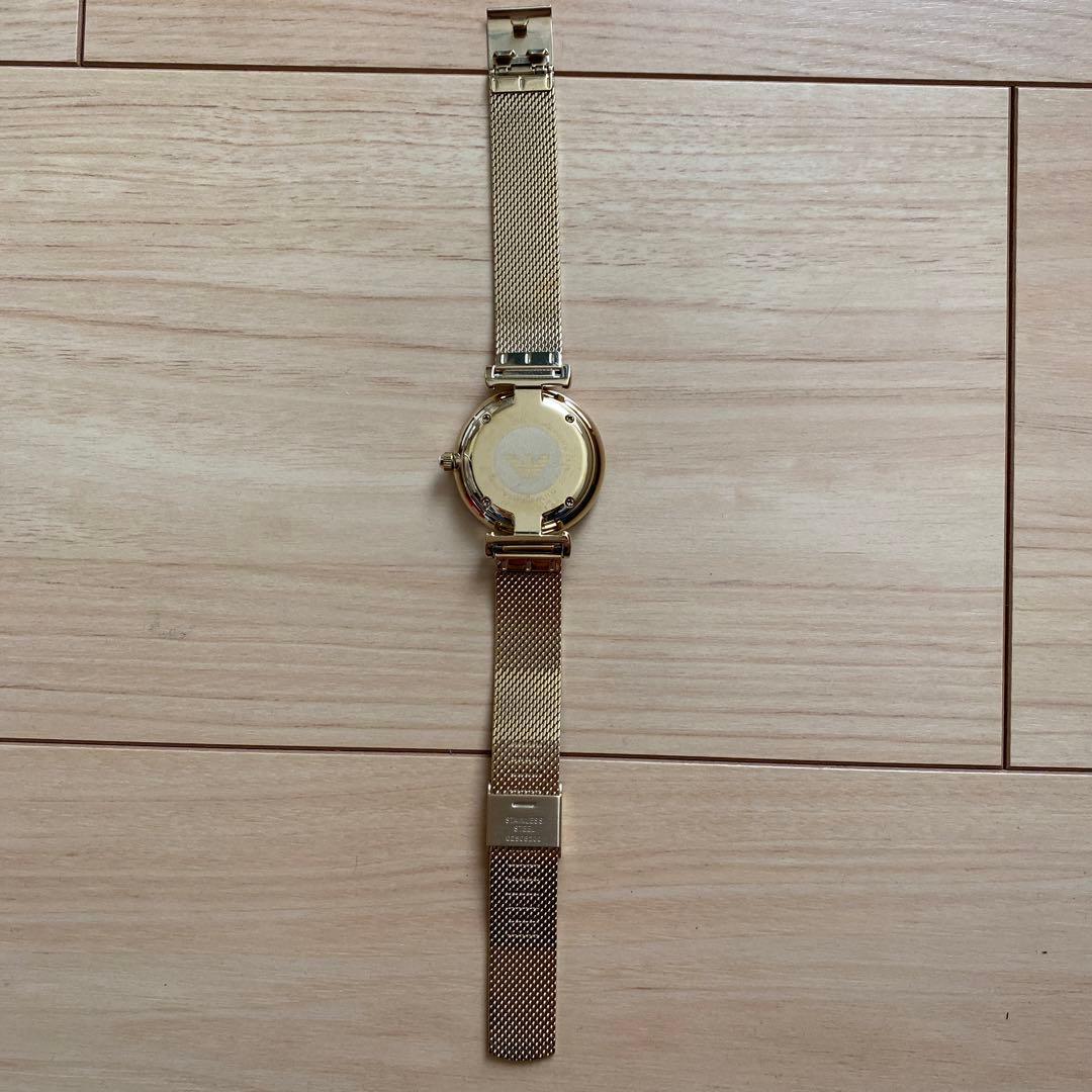 エンポリオアルマーニ　時計　ゴールド