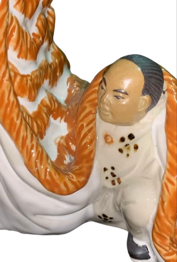 石湾窯 【黄飛鴻】獅子舞 ジャッキー・チェン 酔拳モデル 魔除け 幸運 縁起物