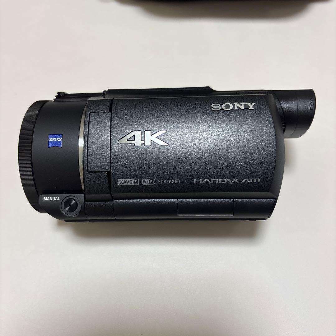 sony FDR-AX60 & 三脚機能付きシューティンググリップGP-VPT1
