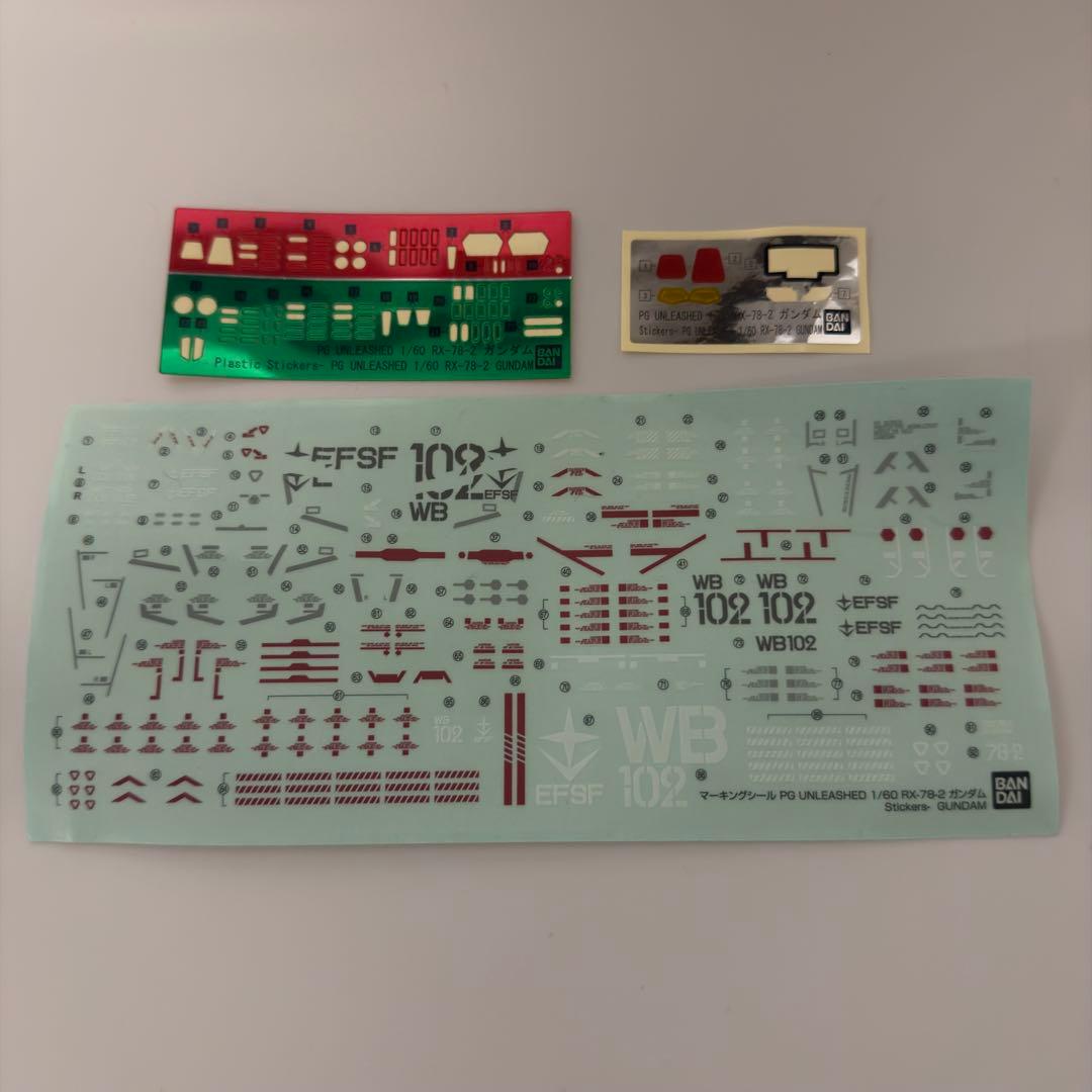 PG UNLEASHED ガンダム 組立品　 1/60 RX-78-2