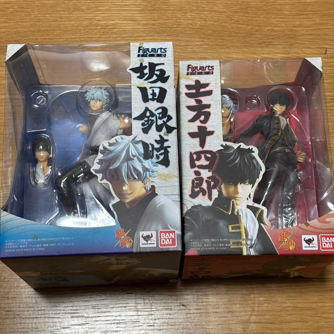 銀魂　フィギュアーツZERO 坂田銀時　土方十四郎　初回特典付き