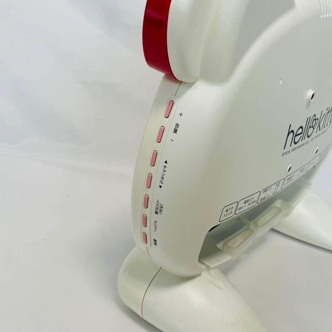 希少品！ サンリオ ハローキティ型　地デジ液晶テレビ DY-133KT