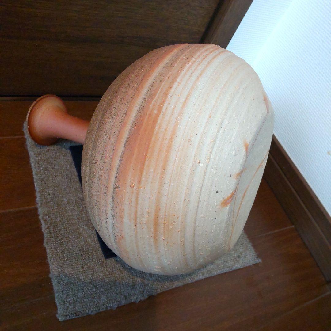 鶴くび蕪　24　備前焼