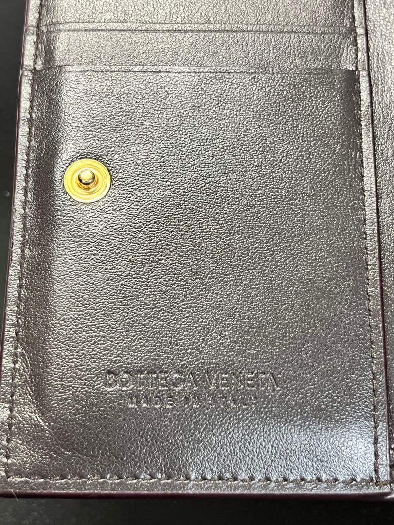 ボッテガヴェネタ イントレチャート スモール 二つ折りウォレット
