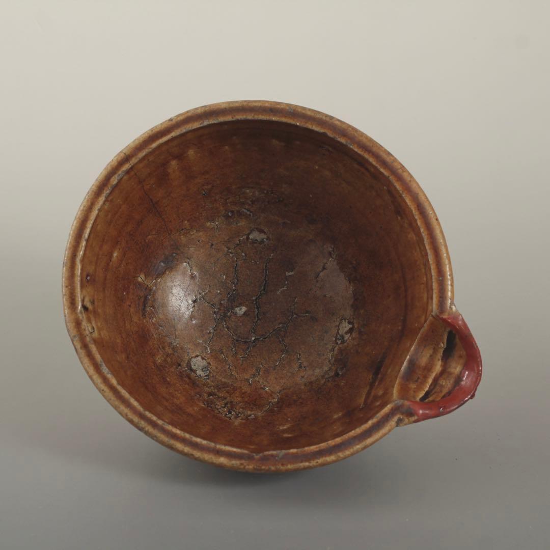 飴釉 片口 古美術 古道具 江戸時代 アンティーク 瀬戸 肥前 東北