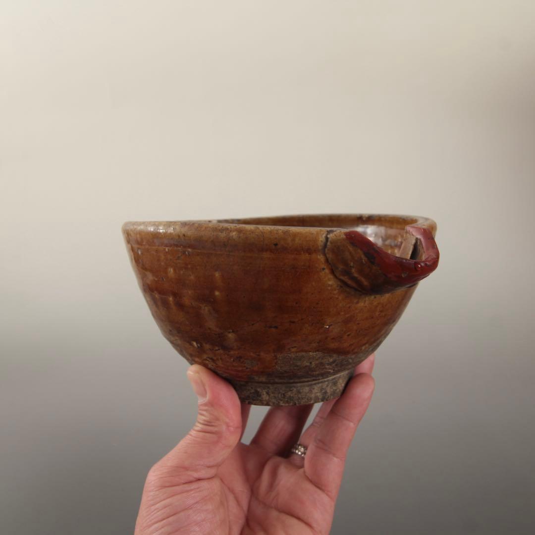 飴釉 片口 古美術 古道具 江戸時代 アンティーク 瀬戸 肥前 東北