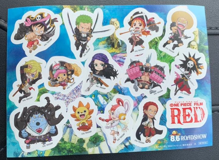 ONE PIECE 映画 入場特典　数量限定非売品 FILM RED