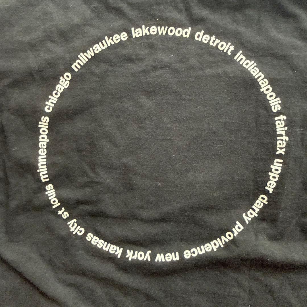 oasis 1994 USAツアー ロゴTシャツ 黒