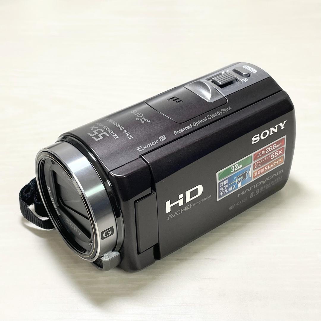 SONY ソニー❤HANDYCAM ハンディカム⭐ HDR-CX430Vブラウン