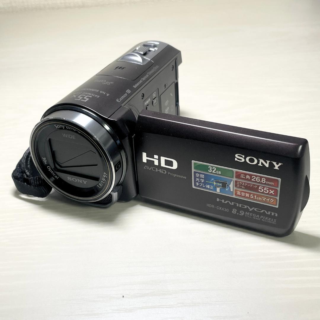 SONY ソニー❤HANDYCAM ハンディカム⭐ HDR-CX430Vブラウン