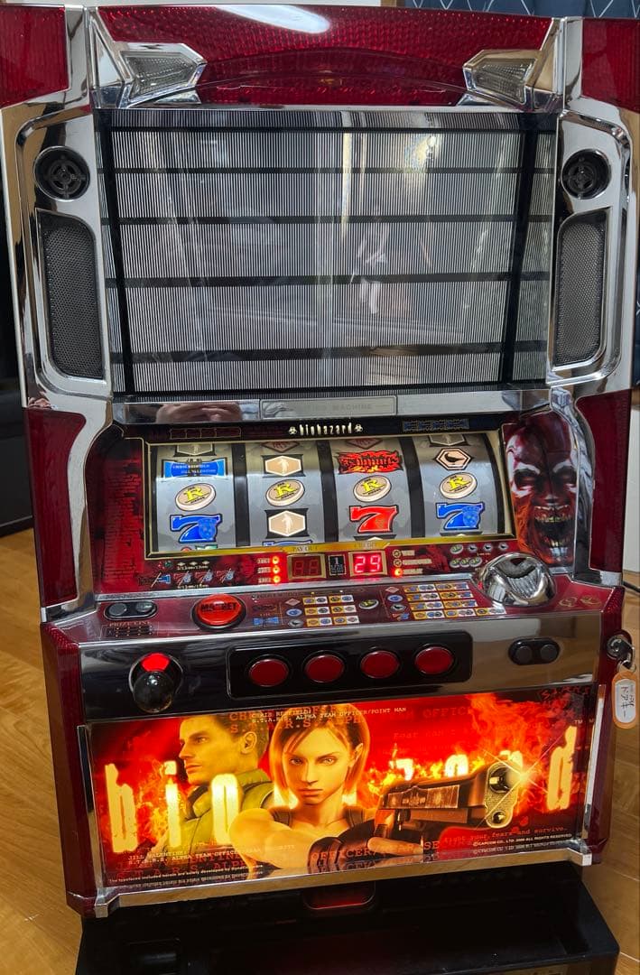 バイオハザード 山佐 パチスロ実機 訳あり