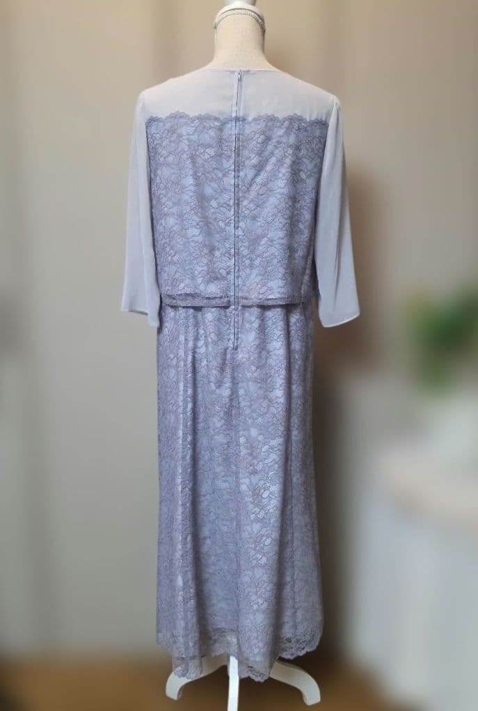 まるばのき ❗東京ソワール レースワンピース&ジャケットセット15号