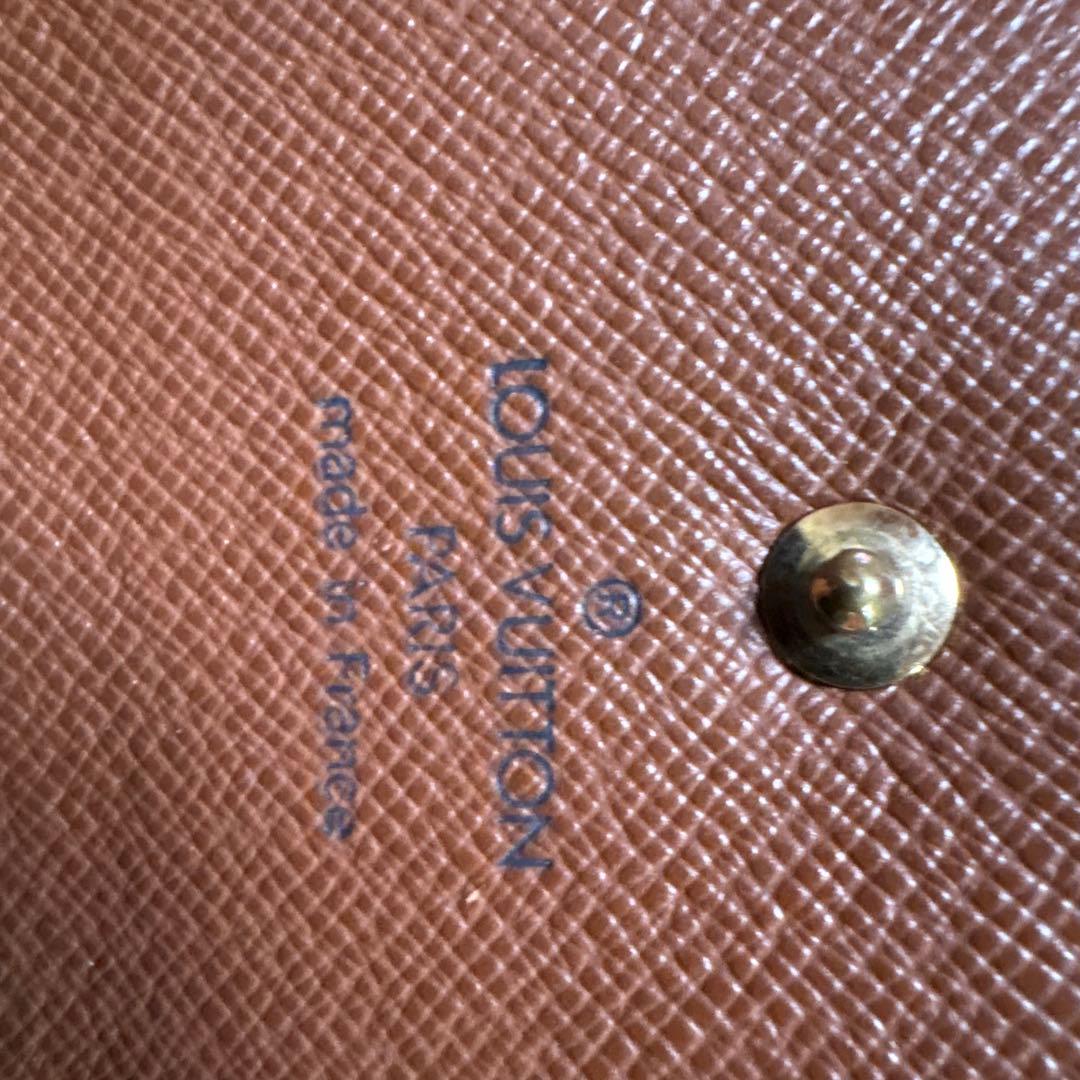 ルイ・ヴィトン モノグラム　長財布　インターナショナル　美品　三つ折り