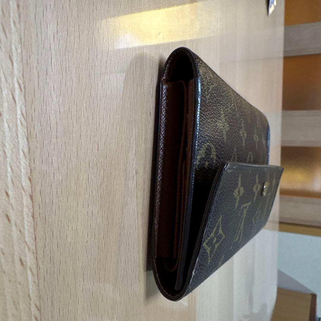 ルイ・ヴィトン モノグラム　長財布　インターナショナル　美品　三つ折り