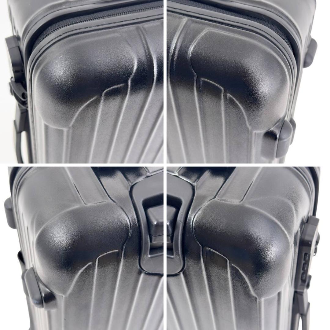 美品 リモワ サルサ 35L 機内持ち込み 2輪 TSAロック マットブラック