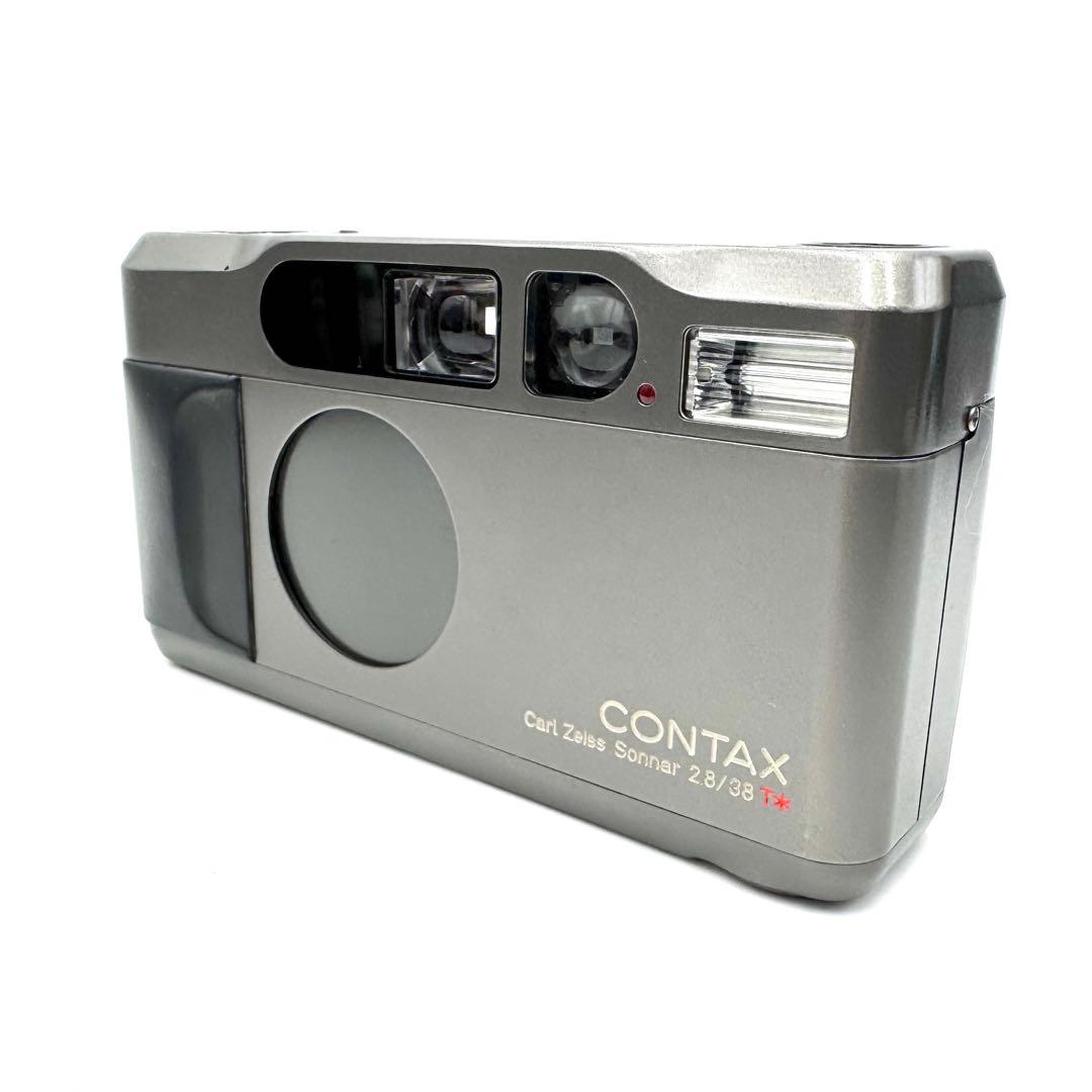 ❁動作品❁CONTAX コンタックス T2 チタンブラック フィルムカメラ