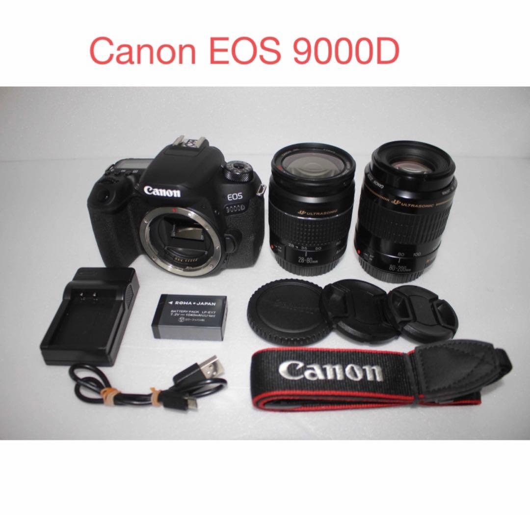 キャノン Canon EOS 9000D標準＆望遠ダブルレンズセット