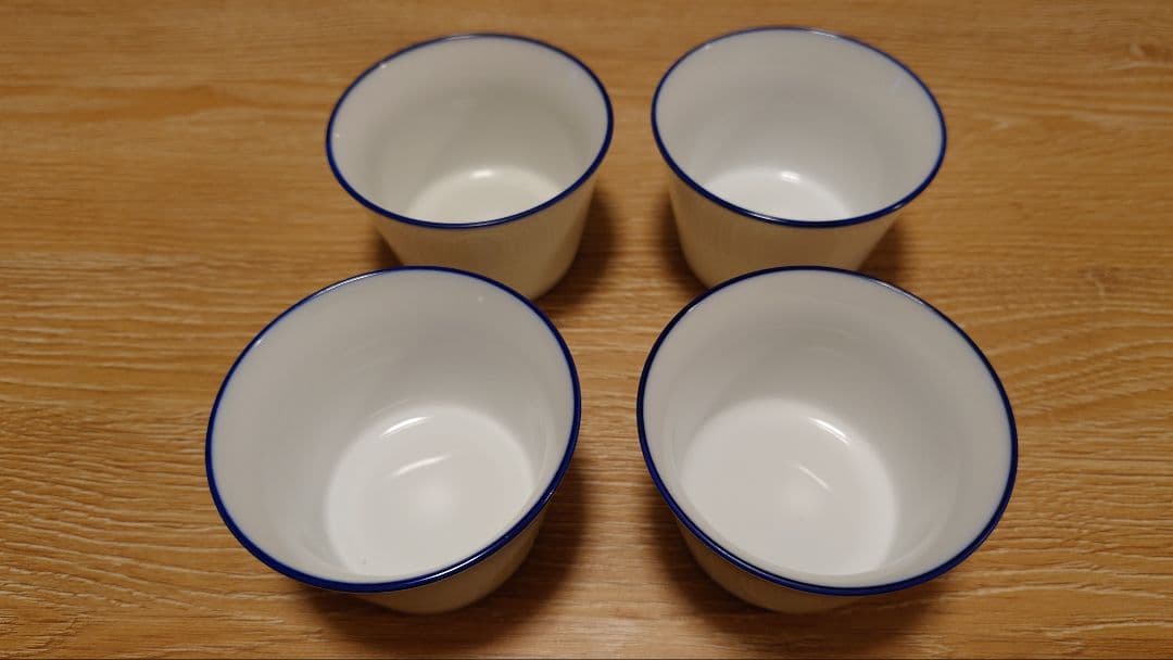 黒田泰蔵 TAIZO 白磁 ぐい呑み 猪口 4点セット