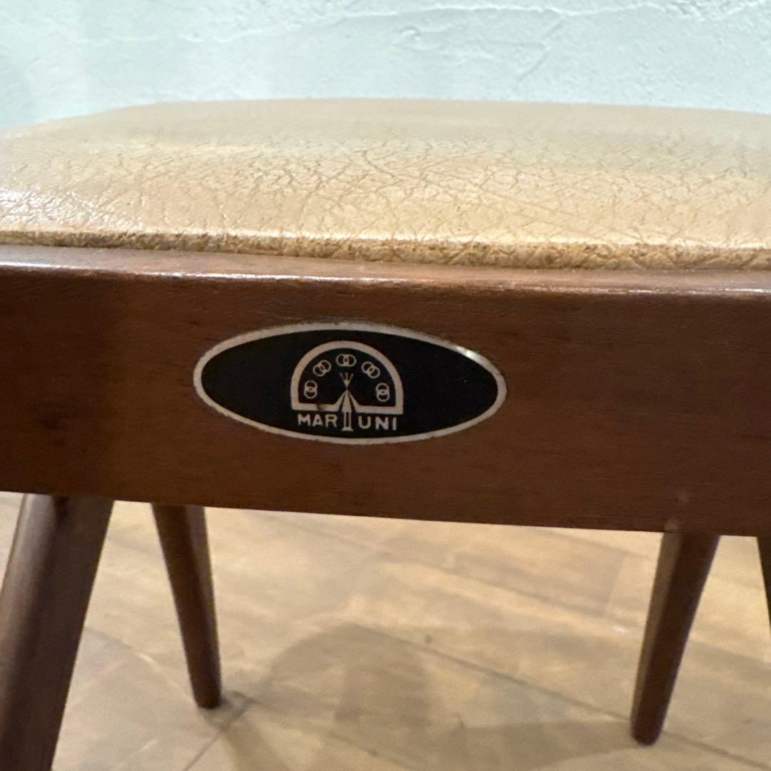 マルニ木工 デルタチェア ヴィンテージ 孔雀マーク