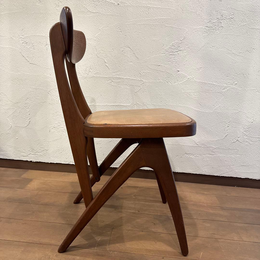 マルニ木工 デルタチェア ヴィンテージ 孔雀マーク