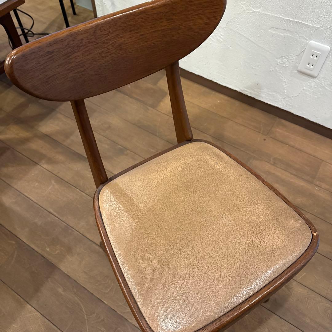 マルニ木工 デルタチェア ヴィンテージ 孔雀マーク