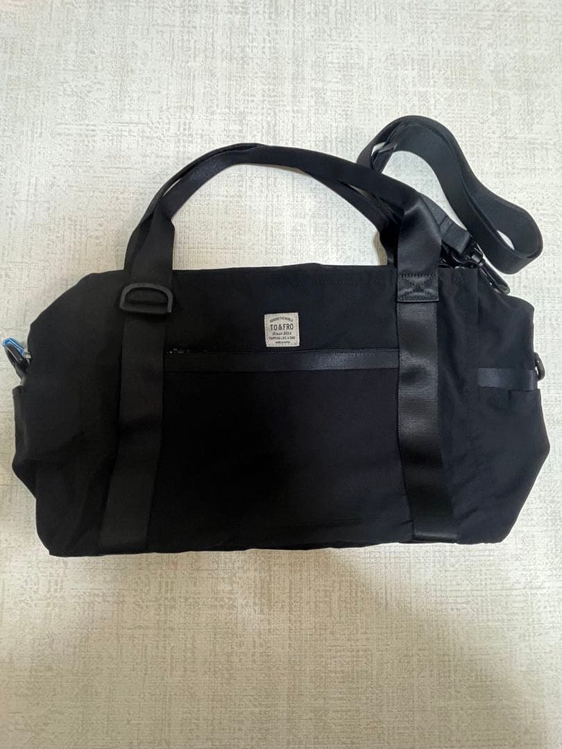 TO&FRO ボストンバッグミニ　ブラック