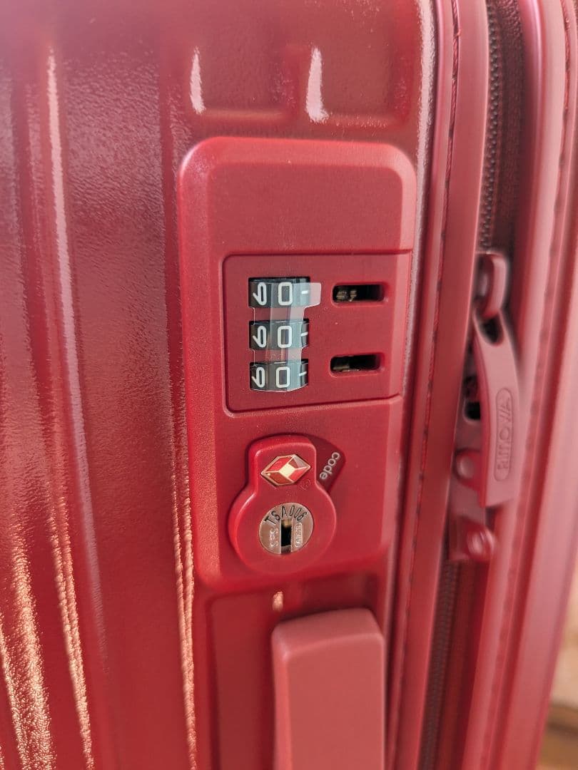 【新品、未使用】RIMOWA 2輪　SALSA TROLLEY-RED　33L