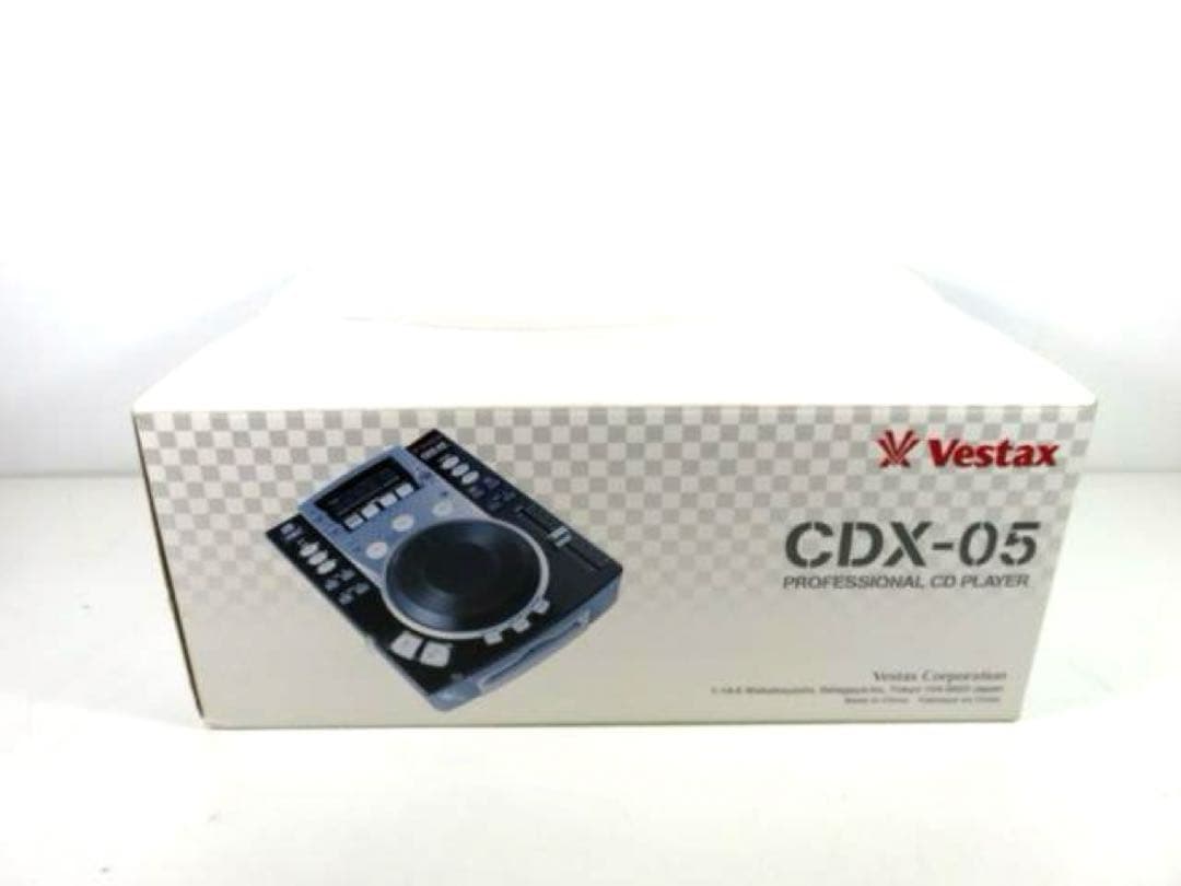 Vestax ベスタクス CDX-05 DJ-CDプレイヤー