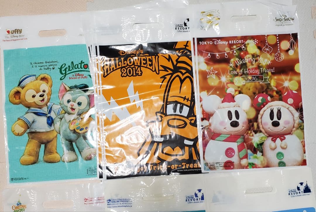 ディズニーリゾート 500枚以上 ショッパー レジ袋 おみやげ袋 ランド シー