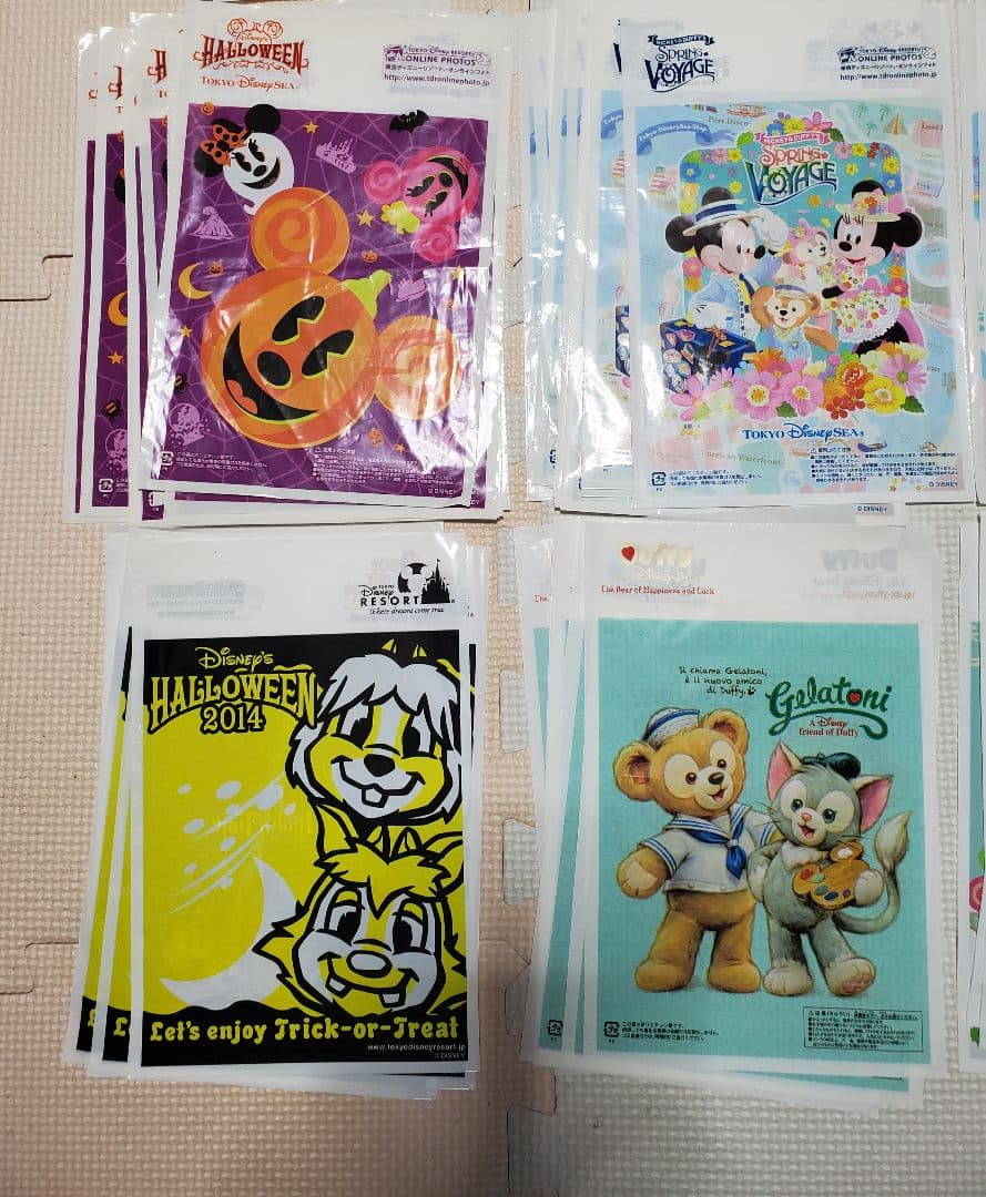 ディズニーリゾート 500枚以上 ショッパー レジ袋 おみやげ袋 ランド シー