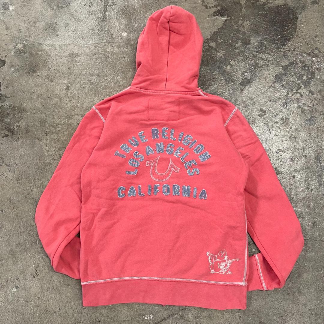 TRUE RELIGION トゥルーレリジョン ジップパーカー L