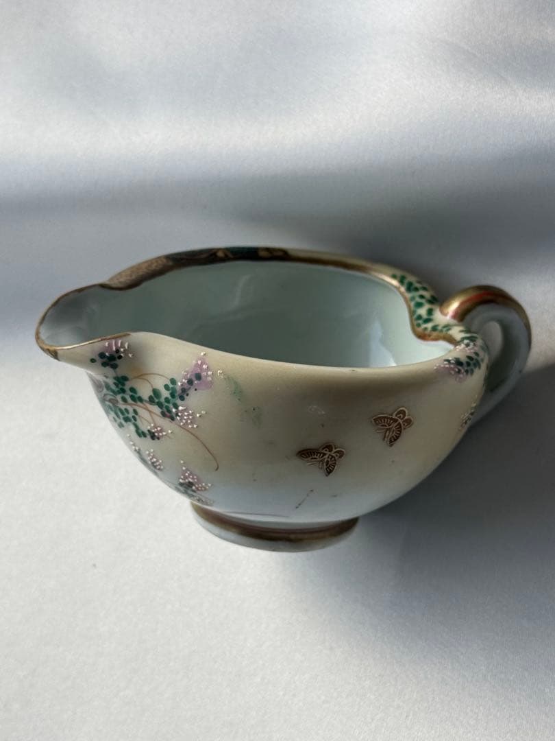 こちら専用です　　希少品　明治初期　骨董品　九谷焼　古九谷　九谷造　　煎茶々碗