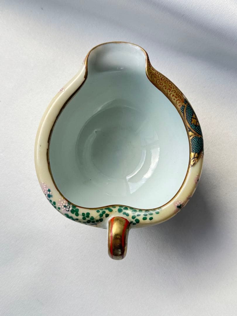 こちら専用です　　希少品　明治初期　骨董品　九谷焼　古九谷　九谷造　　煎茶々碗